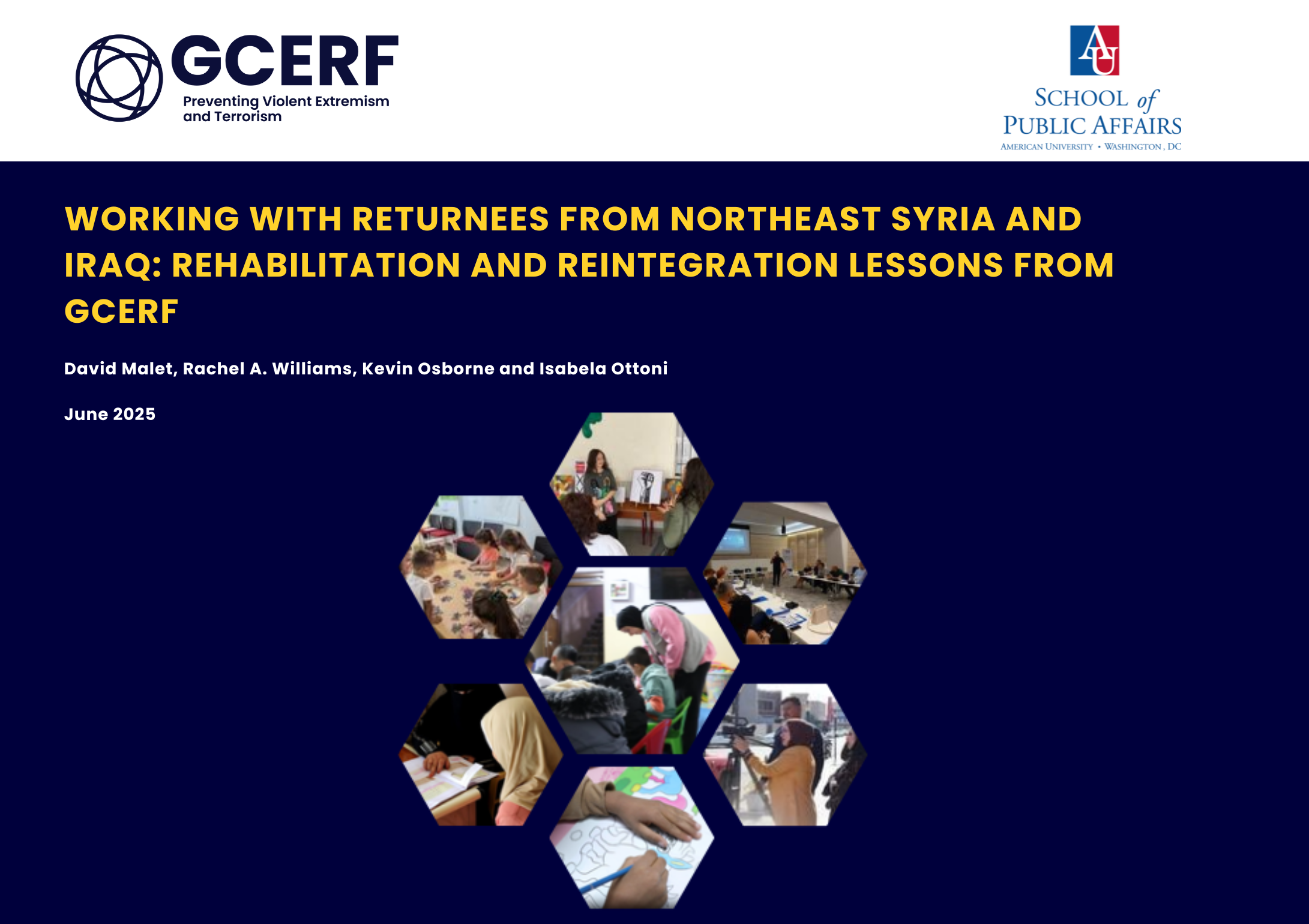 Working with Returnees from Northeast Syria and Iraq